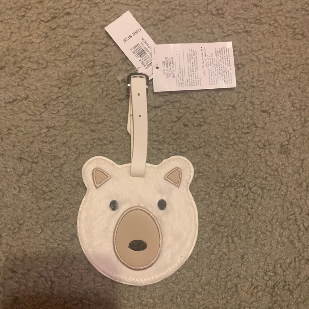 Polar Bear Luggage Tag